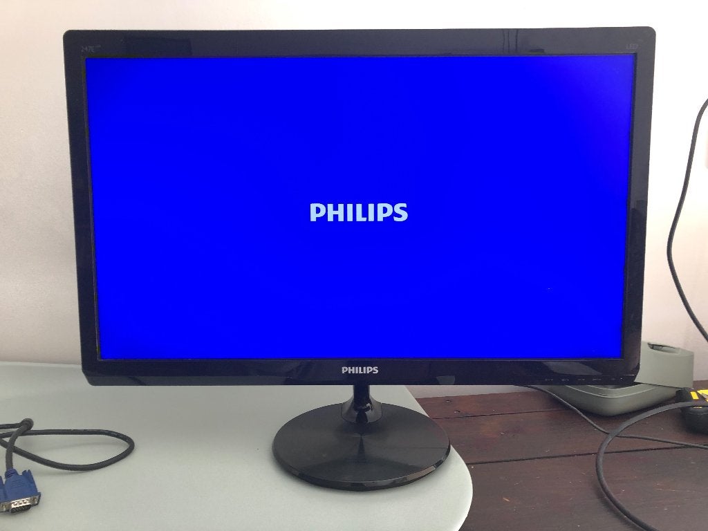 Philips 247ELA 24" Computerscherm – Mooi beeld werkt perfect, Computers en Software, Monitoren, Gaming, Philips, Full HD, Ophalen of Verzenden