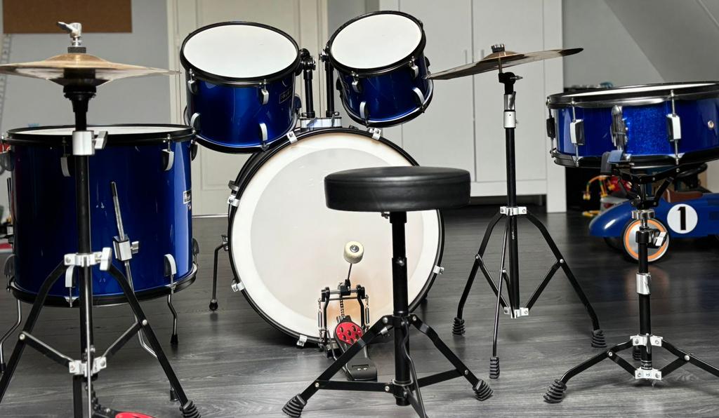 Drumstel, Muziek en Instrumenten, Drumstellen en Slagwerk, Ophalen, Gebruikt, Overige merken