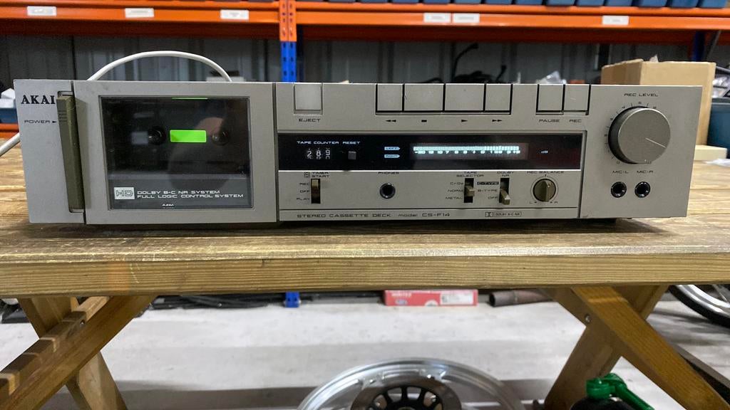 Akai CS - F 14 cassettedeck, Ophalen of Verzenden, Akai
