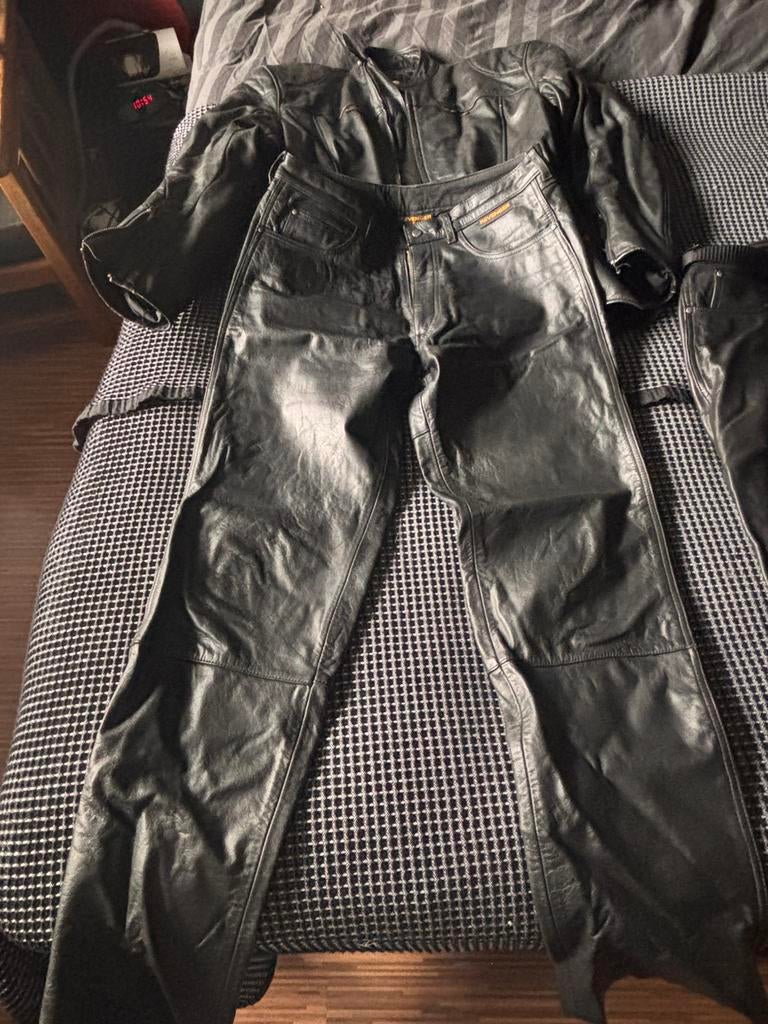 leren motorbroek, Motoren, Kleding | Motorkleding, Ophalen of Verzenden, Tweedehands, Broek | leer