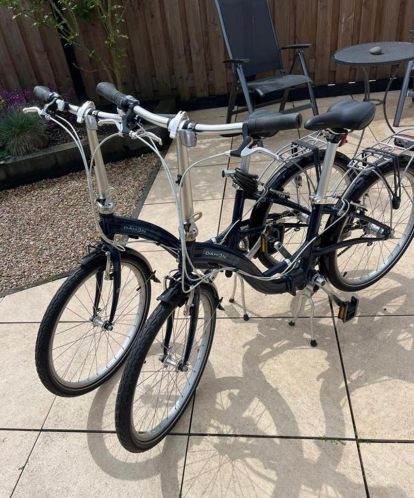 Twee Dahon vouwfietsen 24 inch. Ongebruikt, Fietsen en Brommers, Fietsen | Vouwfietsen, Zo goed als nieuw, Dahon, 20 inch of meer