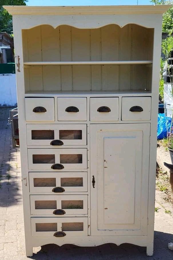 Vintage echte houten kast, Ophalen of Verzenden, Gebruikt, 25 tot 50 cm