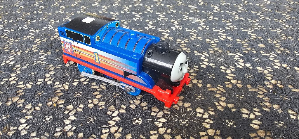 Thomas de trein Trackmaster, Thomas nr 1, Ophalen of Verzenden, Zo goed als nieuw