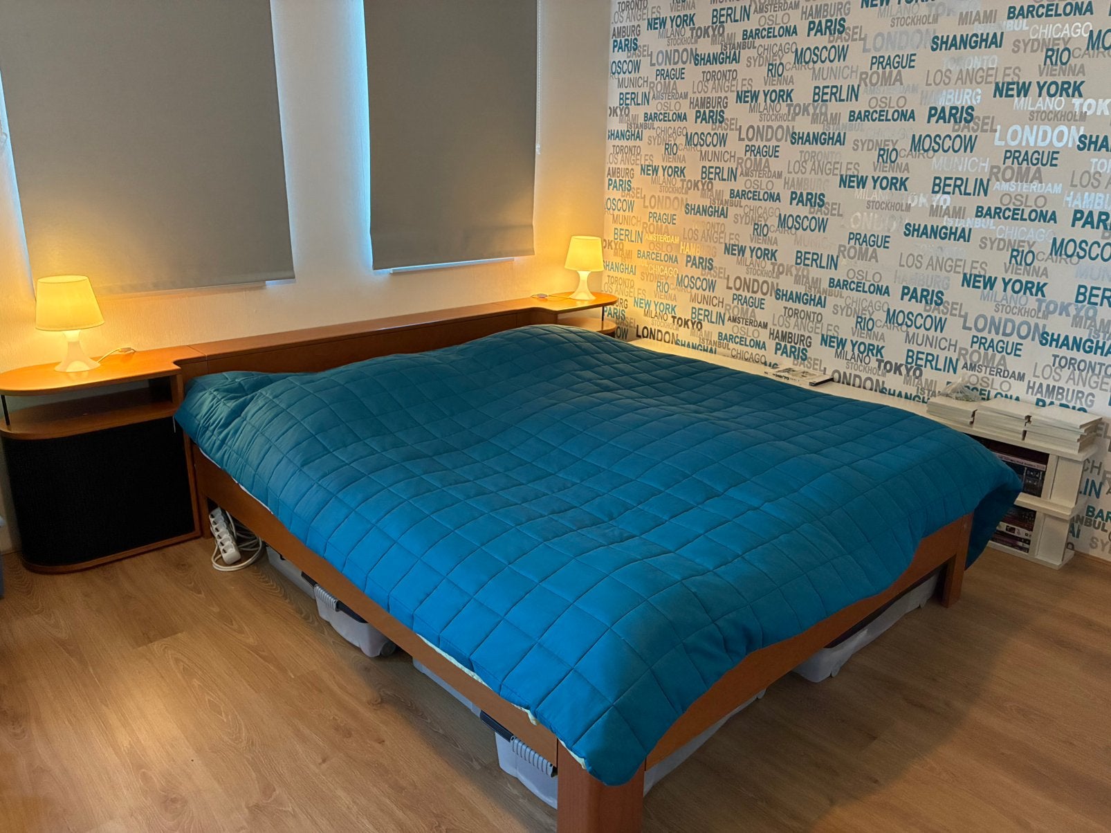 Auping bed, Ophalen, Verstelbaar, Tweepersoons, Zo goed als nieuw