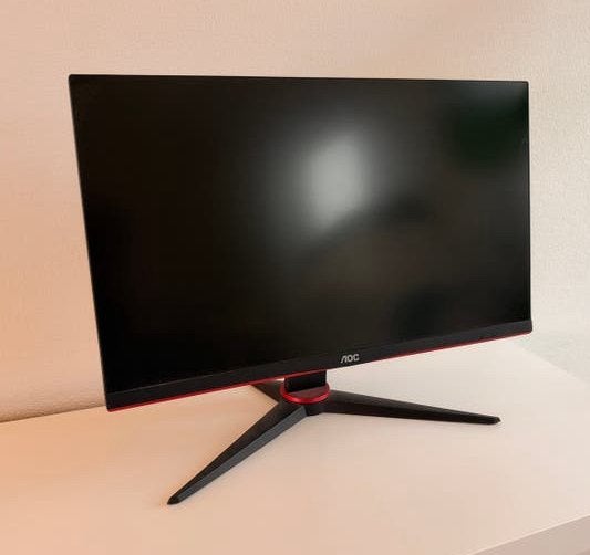 AOC gaming monitor 23,8 inch full HD (AOC 24G2SAE/BK), HDMI, Full HD, Zo goed als nieuw, 151 t/m 200 Hz