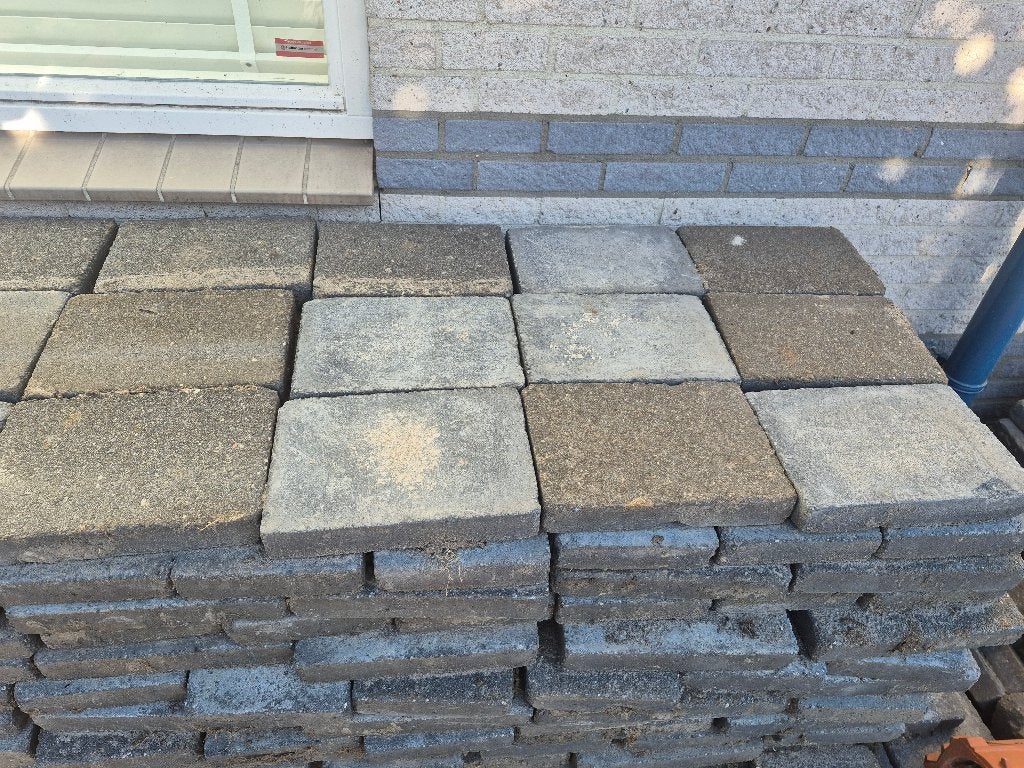 Gratis tegels, Ophalen, Gebruikt, Beton, Terrastegels