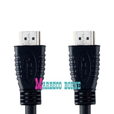 HDMI kabel 1 meter, Full HD, 4K High speed, nikkel Bandridge, Ophalen, Bandridge, Nieuw, Marbeco