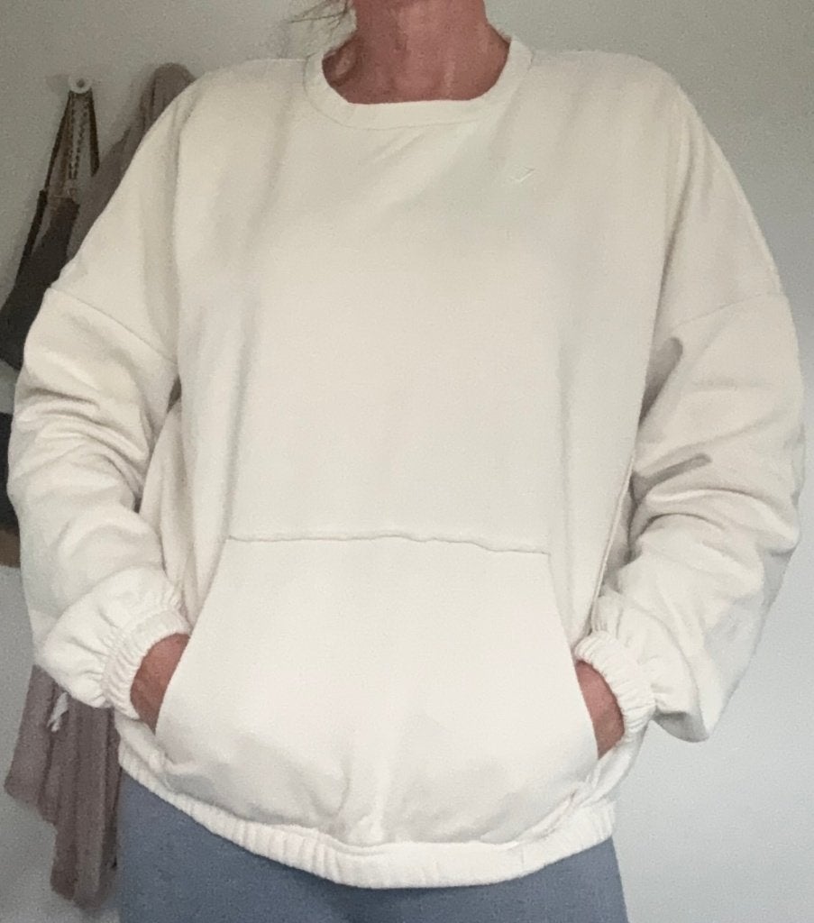 Gymshark Fleece Oversized Sweatshirt/Jogger, Overige kleuren, Nieuw, Ophalen of Verzenden, Fitness of Aerobics