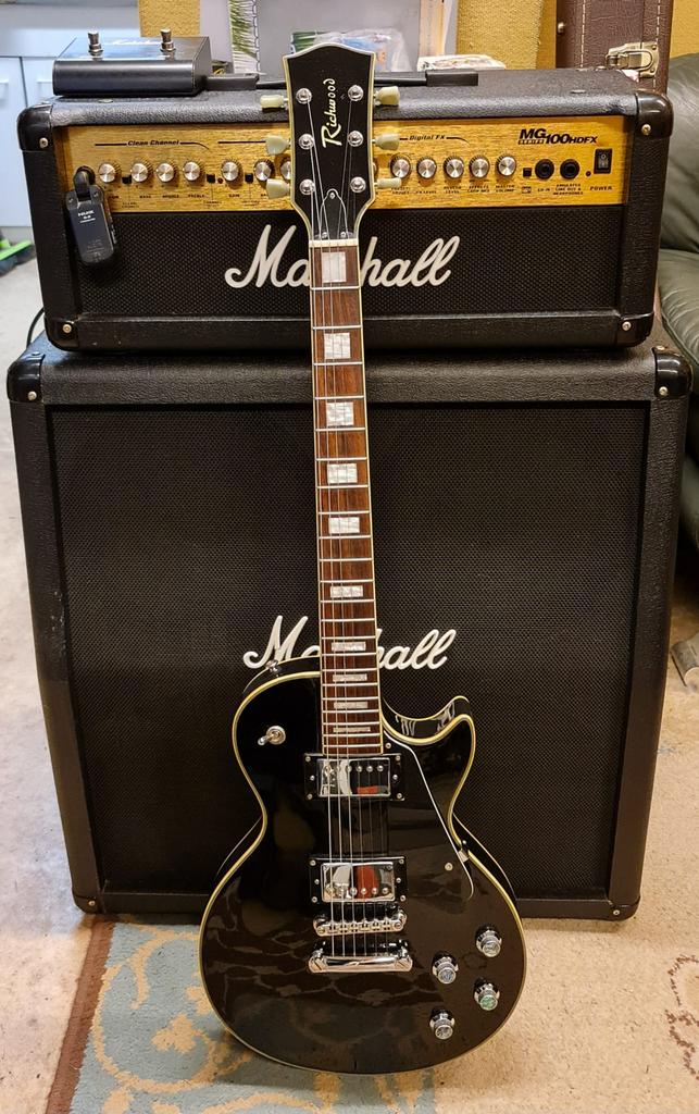 Richwood elektrische gitaar, Ophalen, Zo goed als nieuw, Solid body, Overige merken