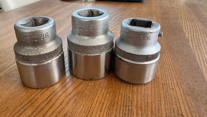 3 3/4” Hazet 1000 doppen, Ophalen of Verzenden, Zo goed als nieuw