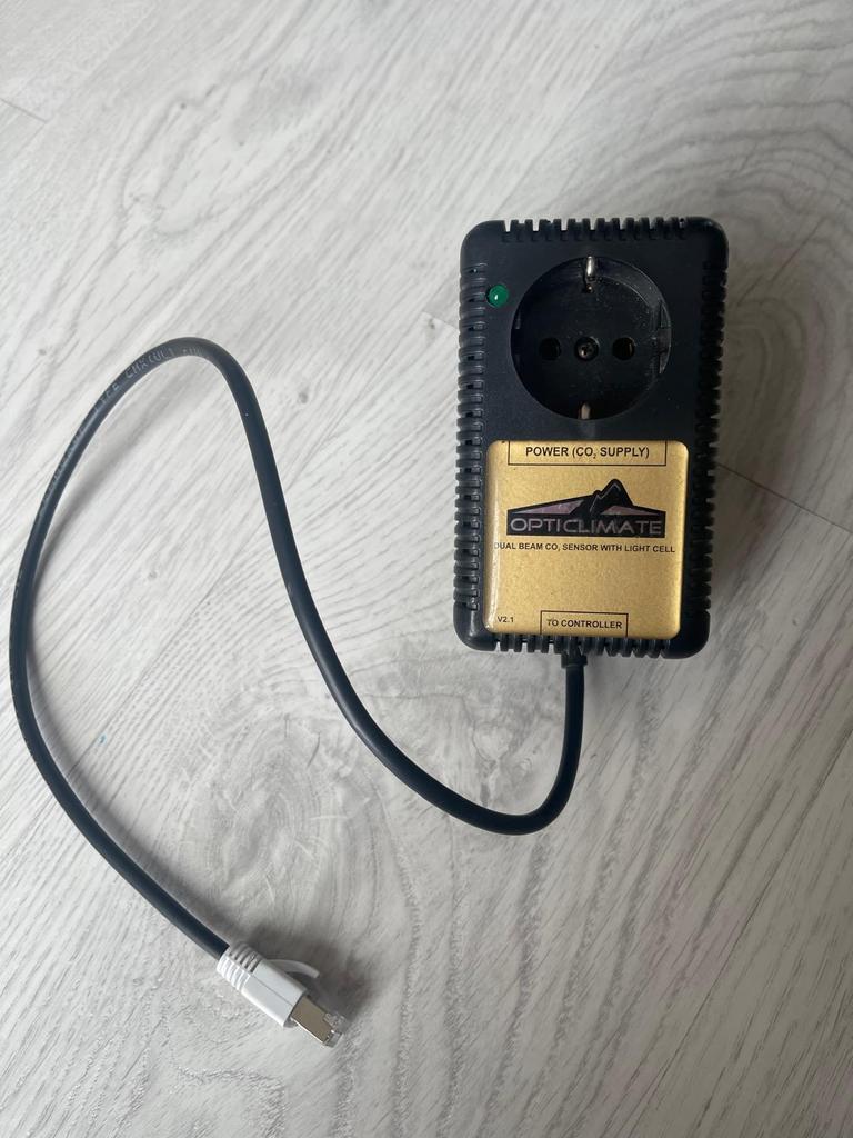 Dimlux V2.1  co2 sensor opticlimate kweekspullen, Ophalen of Verzenden, Zo goed als nieuw, Kweekbak