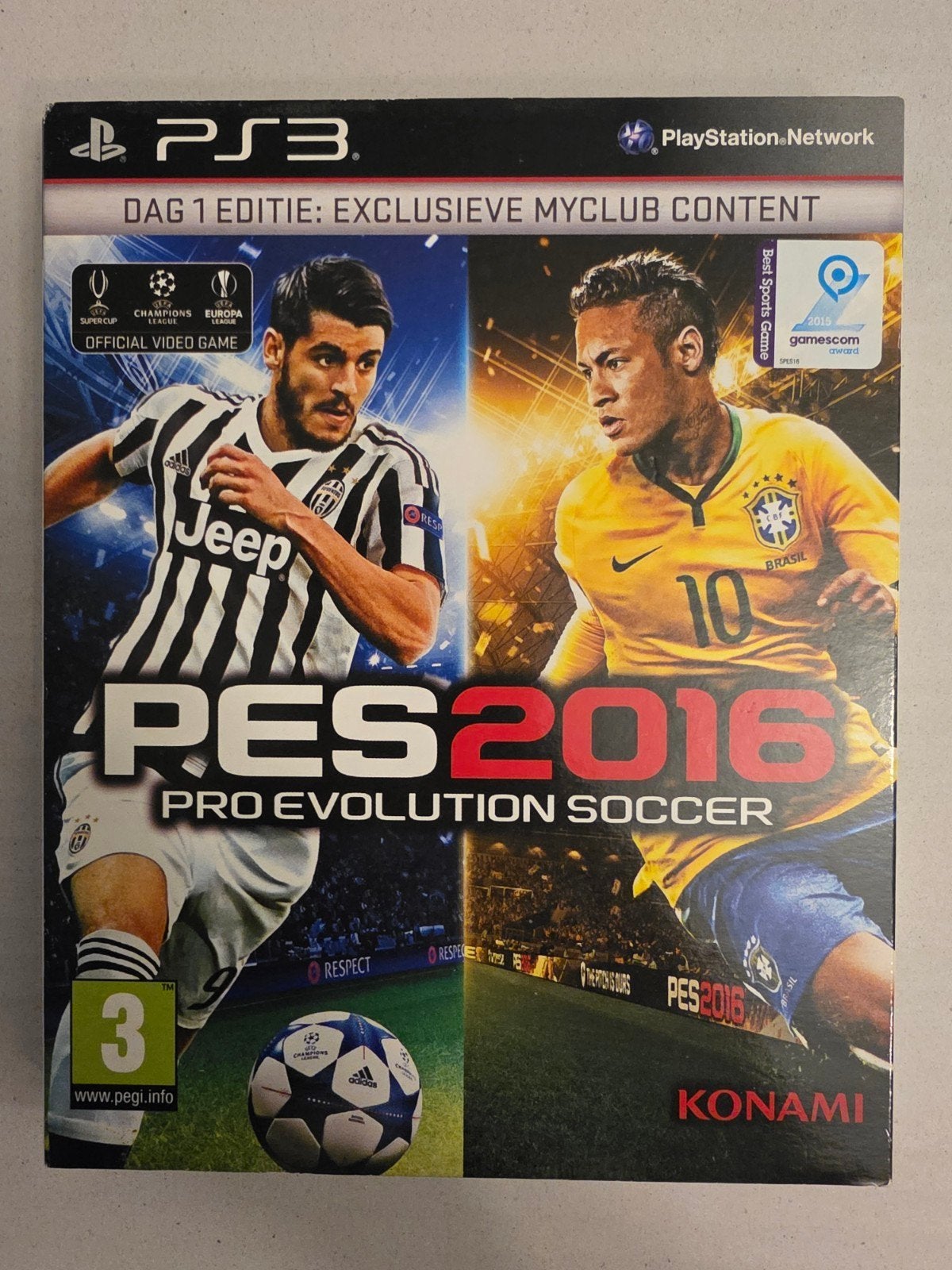 PES 2016 Pro Evolution Soccer PS3 - Zo goed als nieuw, Online, Ophalen of Verzenden, Zo goed als nieuw, Sport