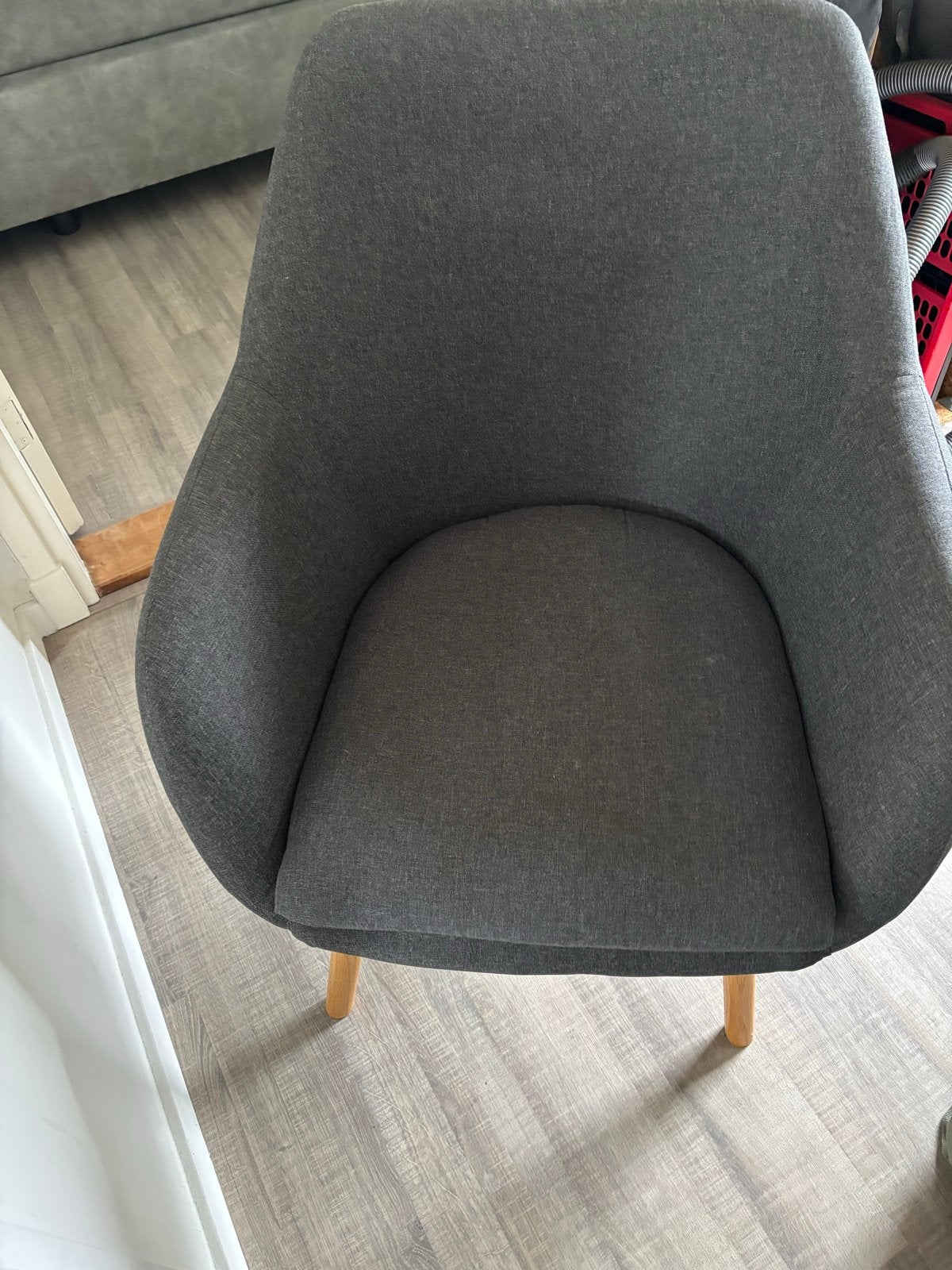 Stoel grijs, Ophalen, Gebruikt, Stoel(en)