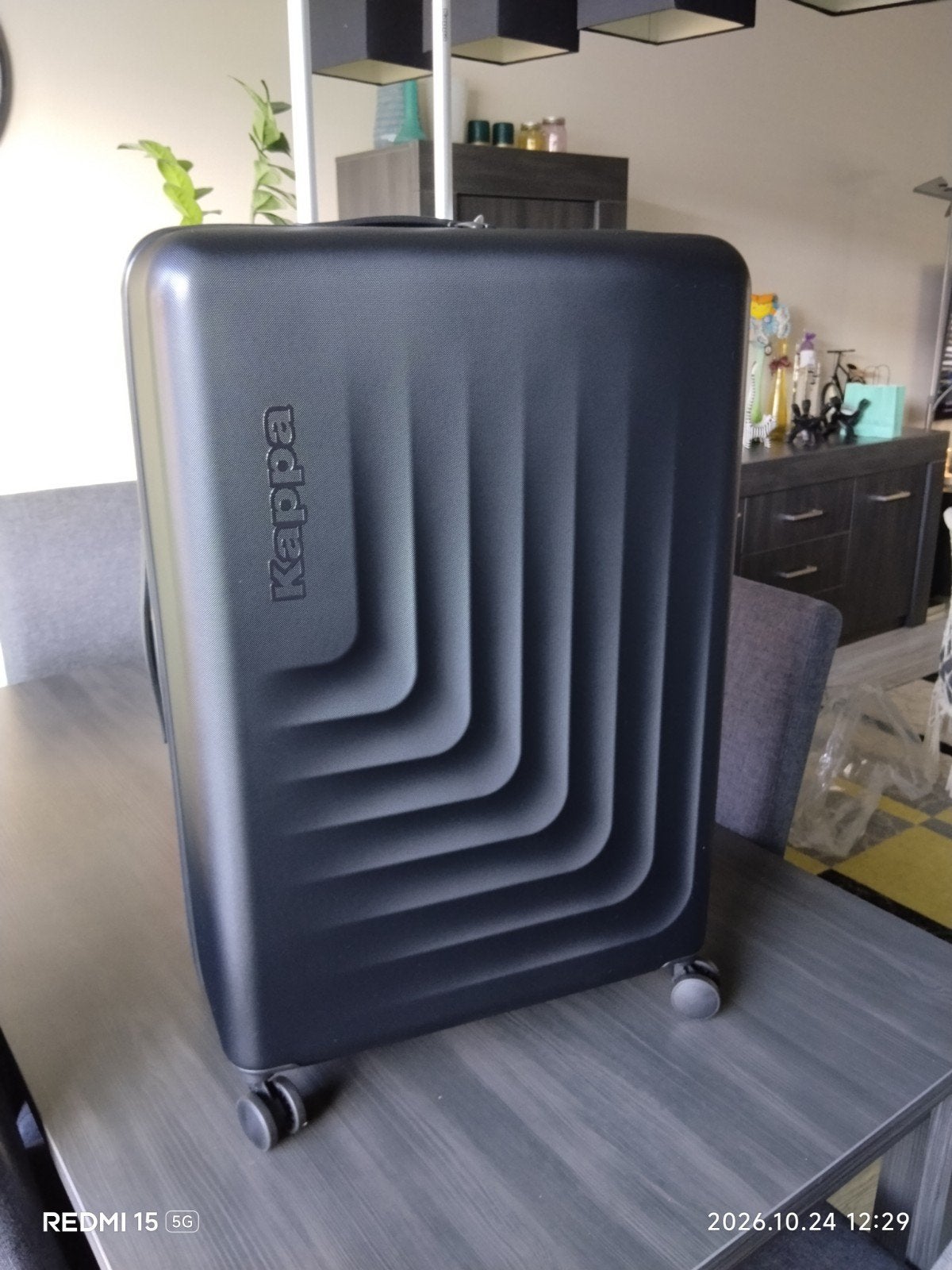 Nieuwe Kappa Hardcase Trolley-L Koffer - Zwart, 30 cm of meer, Zwart, Nieuw, Ophalen of Verzenden
