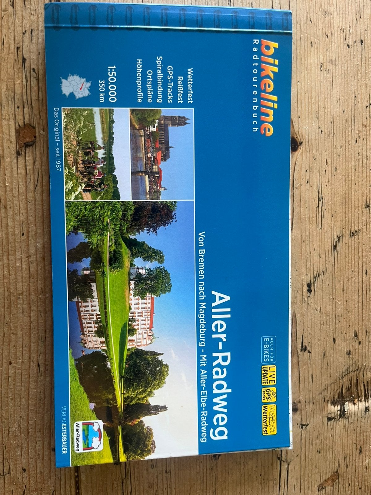 Fietsboekje Aller -Radweg, Ophalen of Verzenden, Zo goed als nieuw