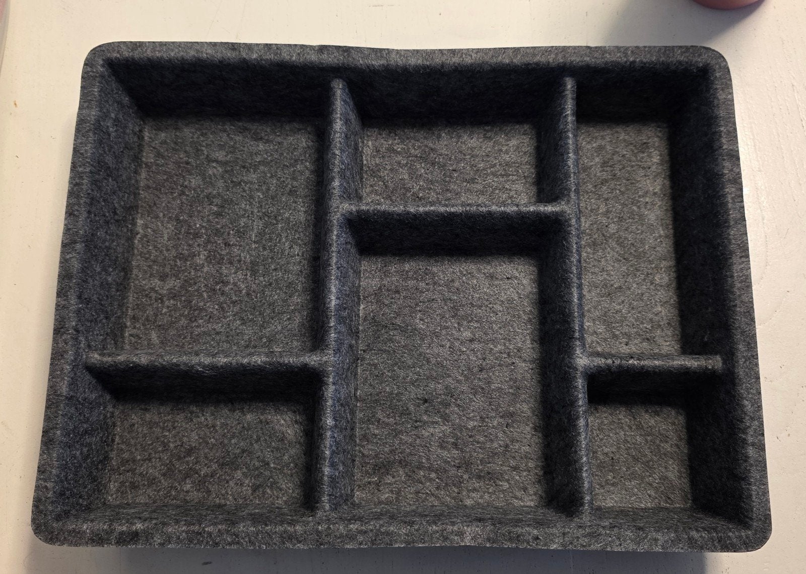 IKEA SKUBB Lade-organizer, donkergrijs, 44x34 cm, Ophalen of Verzenden, Nieuw, Grijs, Textiel