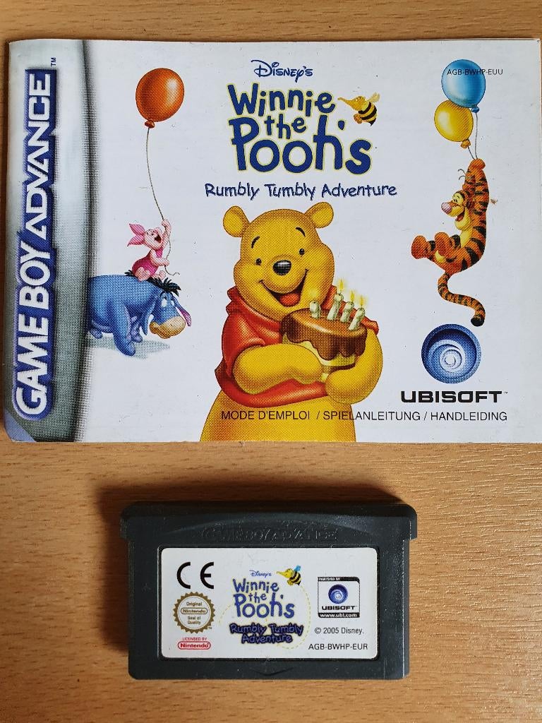 Disney’s Winnie de Pooh Knaagje in zijn maag - GBA, Avontuur en Actie, Gebruikt, 1 speler, Ophalen of Verzenden