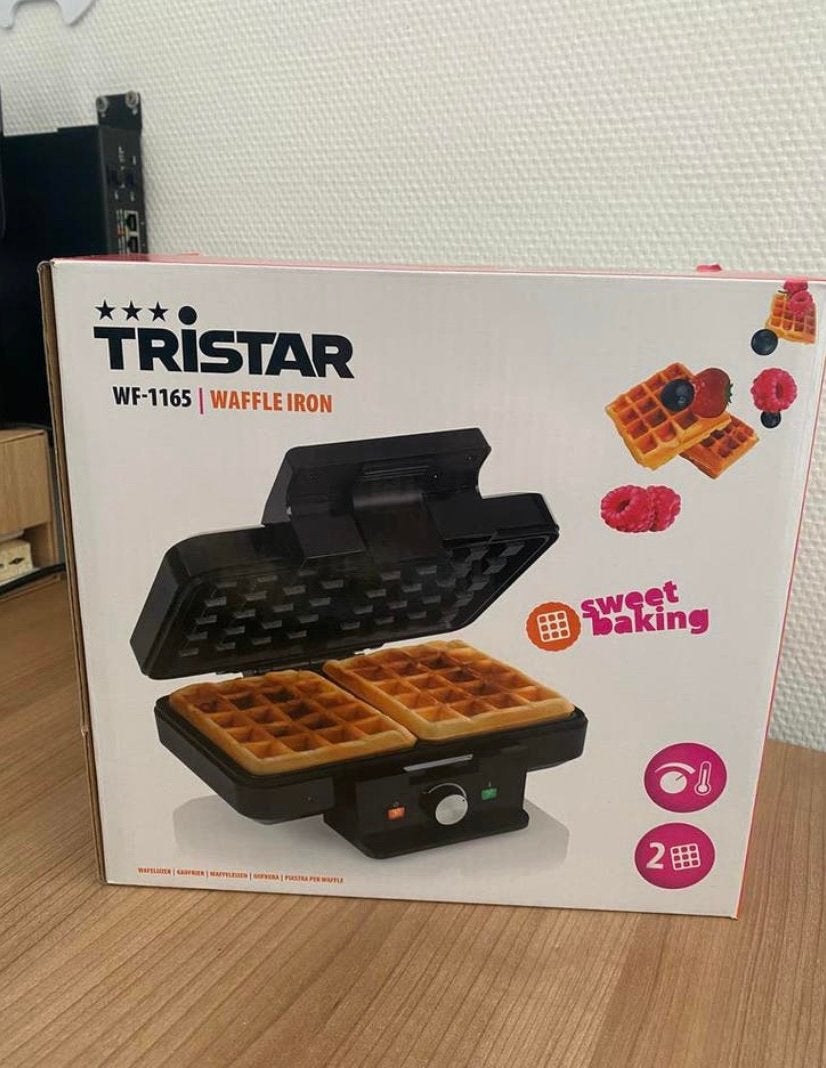 Wafelijzer Tristar WF1165, Witgoed en Apparatuur, Wafelijzers, Ophalen of Verzenden, Nieuw