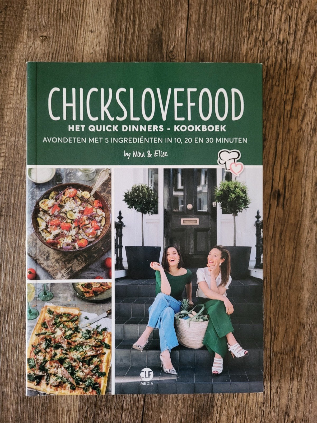 Chicks Love Food - Het quick dinners - kookboek, Ophalen of Verzenden, Zo goed als nieuw, Nina De Bruijn; Elise Gruppen-Schouwerwou