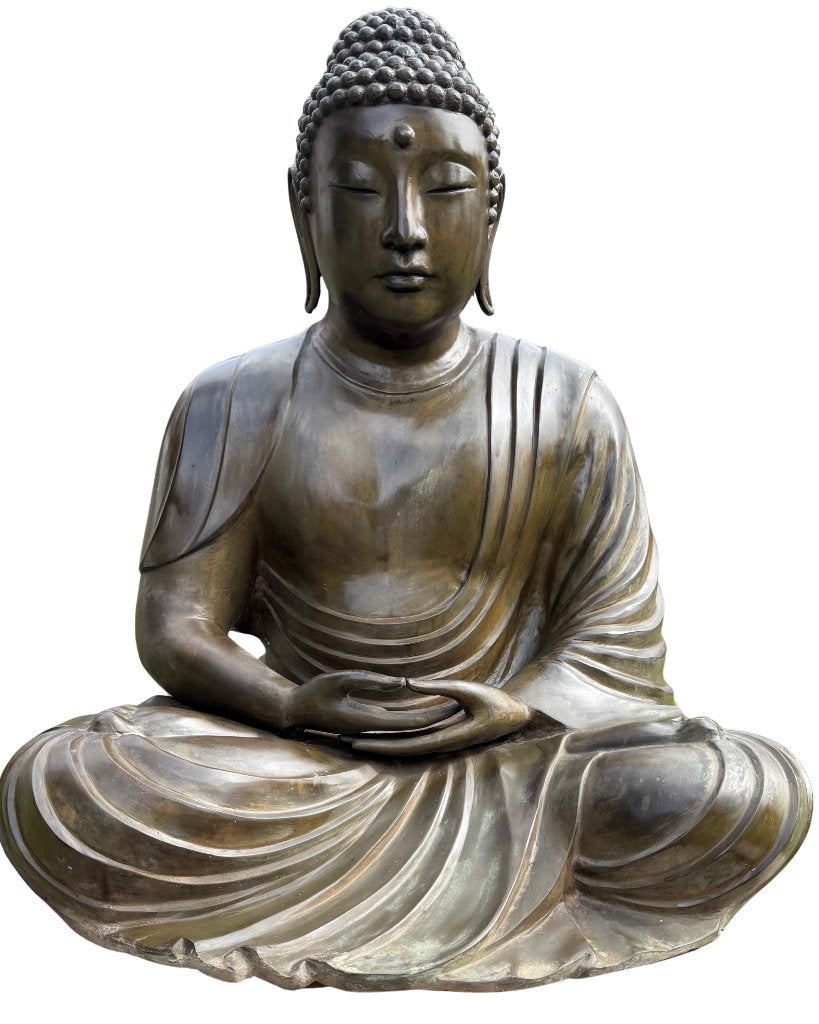 Boeddha beeld – brons – Japan – 89 cm, Antiek en Kunst, Ophalen of Verzenden, Japan, 89 cm, Brons
