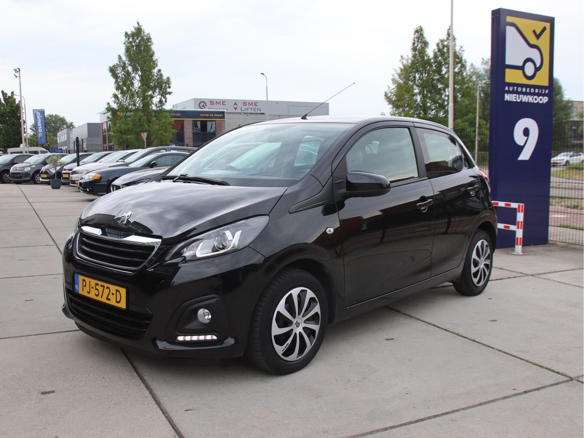 Peugeot 108 1.0 e-VTi Active Airco, NAP, Bluetooth, Mistlamp, Stof, Gebruikt, 4 stoelen, Zwart