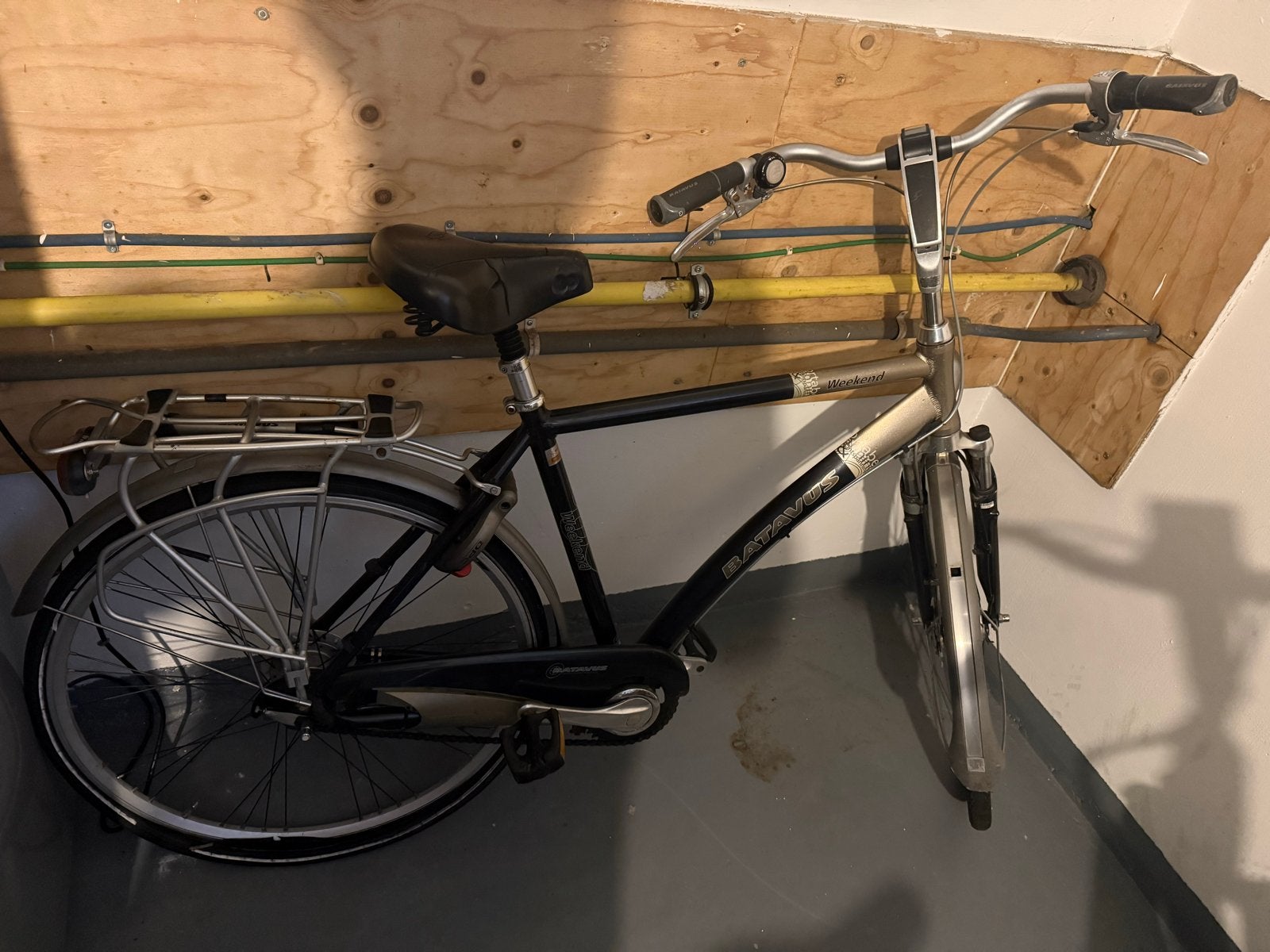 Batavus Weekend fiets - achterband lek, Ophalen, Gebruikt, Velgrem, Versnellingen