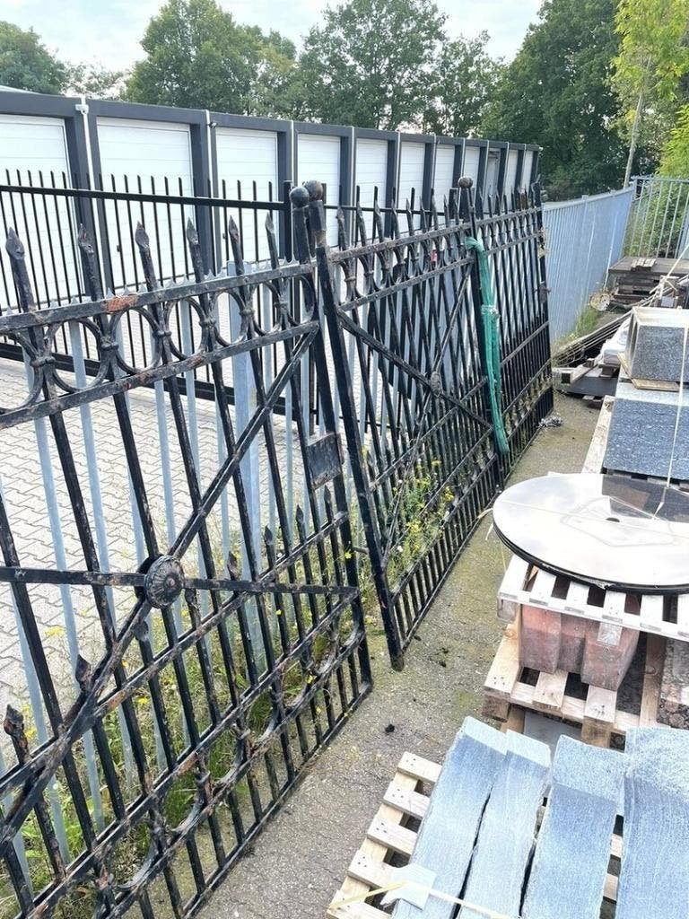 HEKWERK INRIJPOORT, ANTIEK HEK, Tuin en Terras, Met poort, Gebruikt, Ophalen of Verzenden, Sierhekwerk