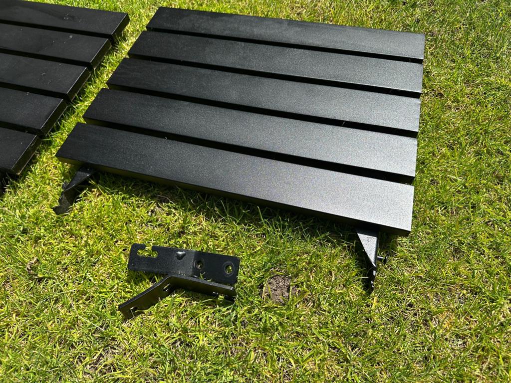 Kamado joe zijtafels big joe zwart table, Ophalen, Zo goed als nieuw