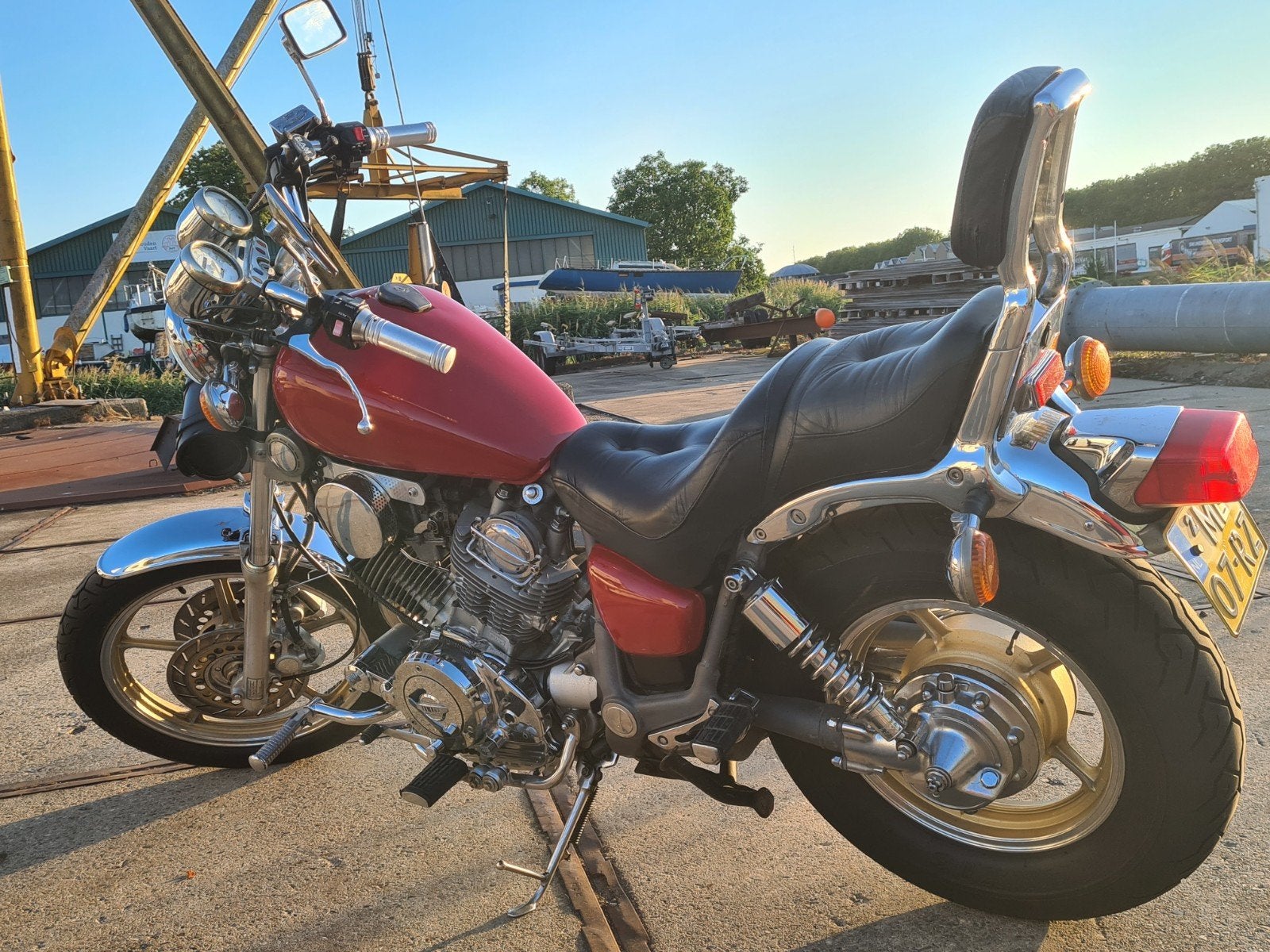 yamaha virago xv1000, Ophalen