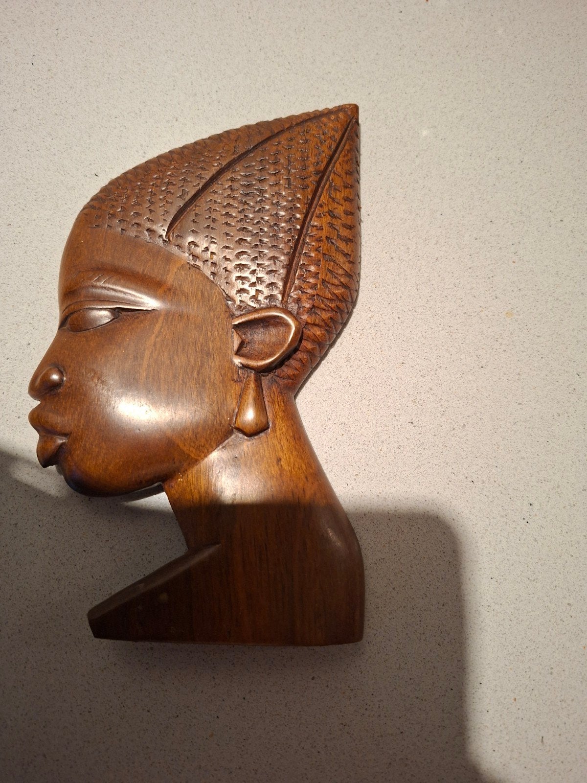 Twee houten beeldjes, Ophalen of Verzenden