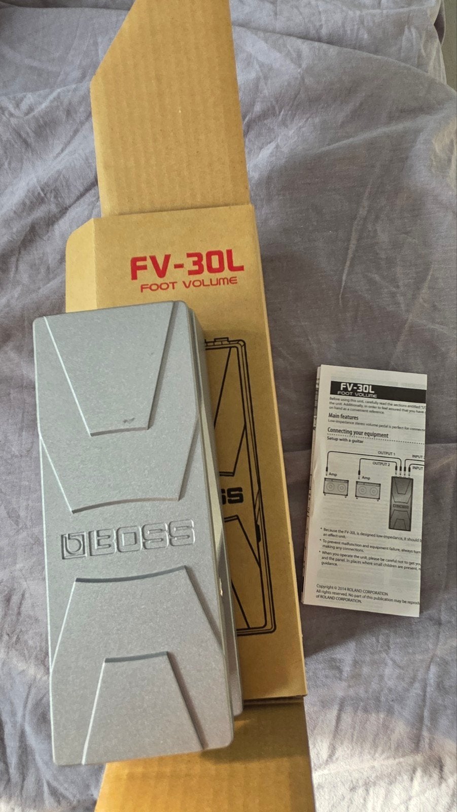 Boss FV-30L Foot Volume Pedaal - Zo goed als nieuw, Muziek en Instrumenten, Effecten, Ophalen of Verzenden, Zo goed als nieuw