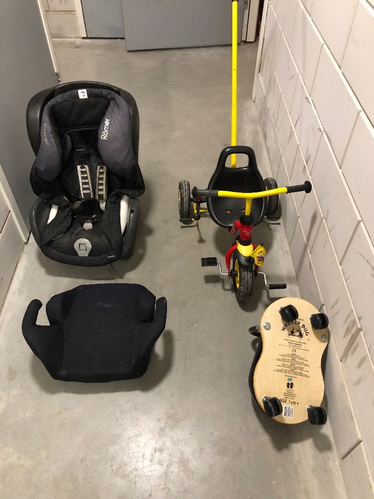 duw kinderfietsje, Ophalen, Gebruikt, Minder dan 16 inch