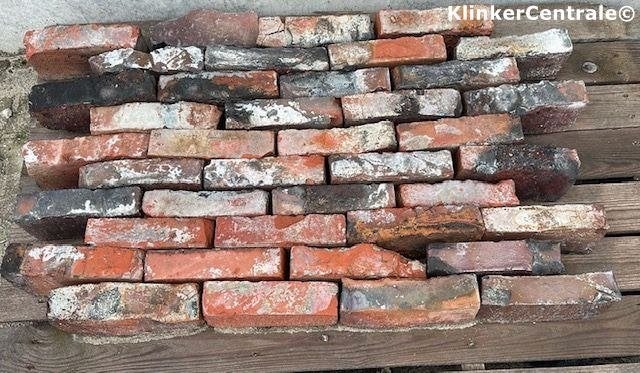 540m2 rood paars oude hard  gebakken klinkers waalformaat st, Bij dit gebruikte product niet te achterhalen, Gebruikt, Verzenden