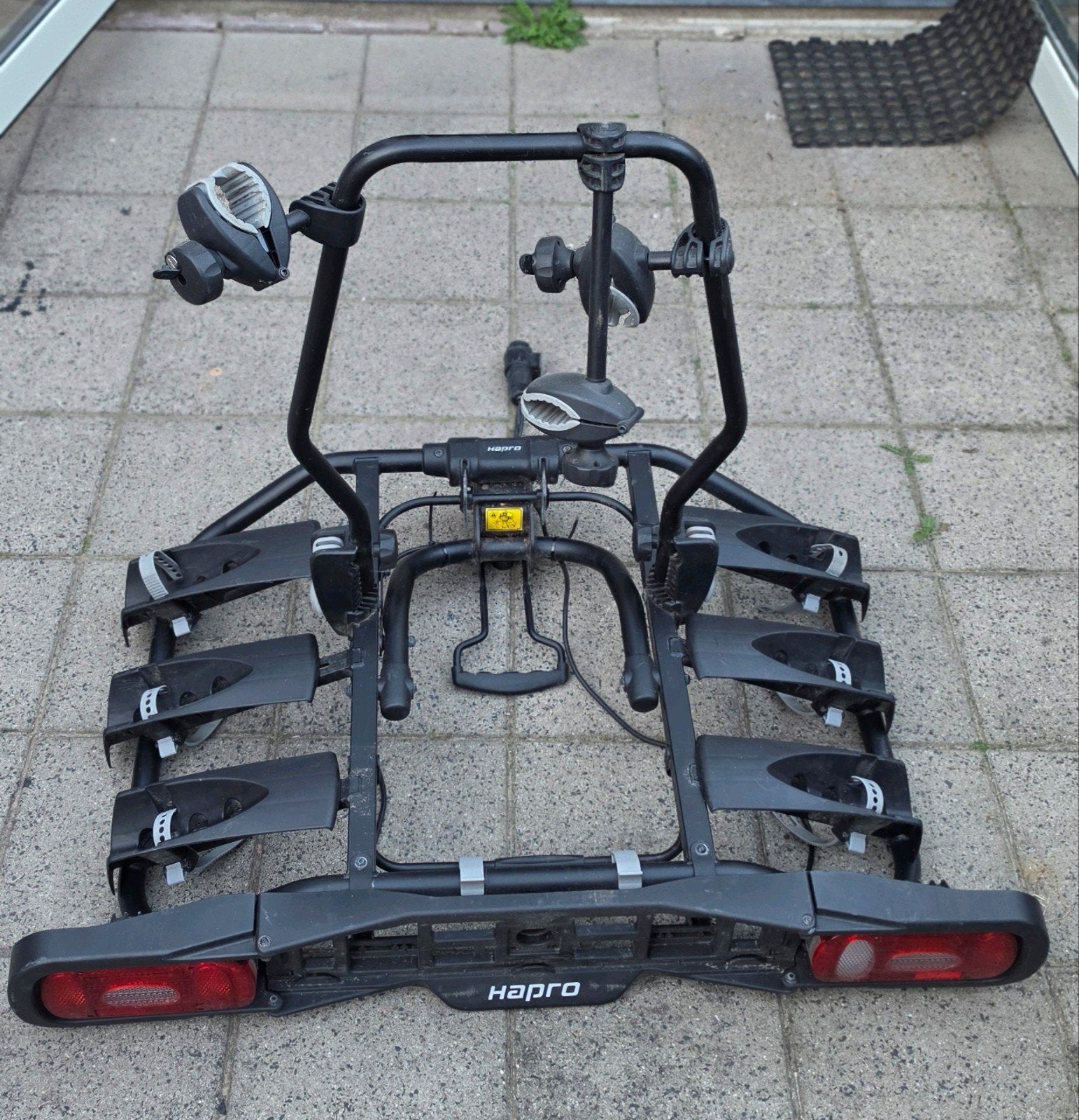 Hapro Atlas III Premium Fietsendrager voor 3 fietsen, Auto diversen, Fietsendragers, Ophalen of Verzenden, 3 fietsen of meer, Gebruikt