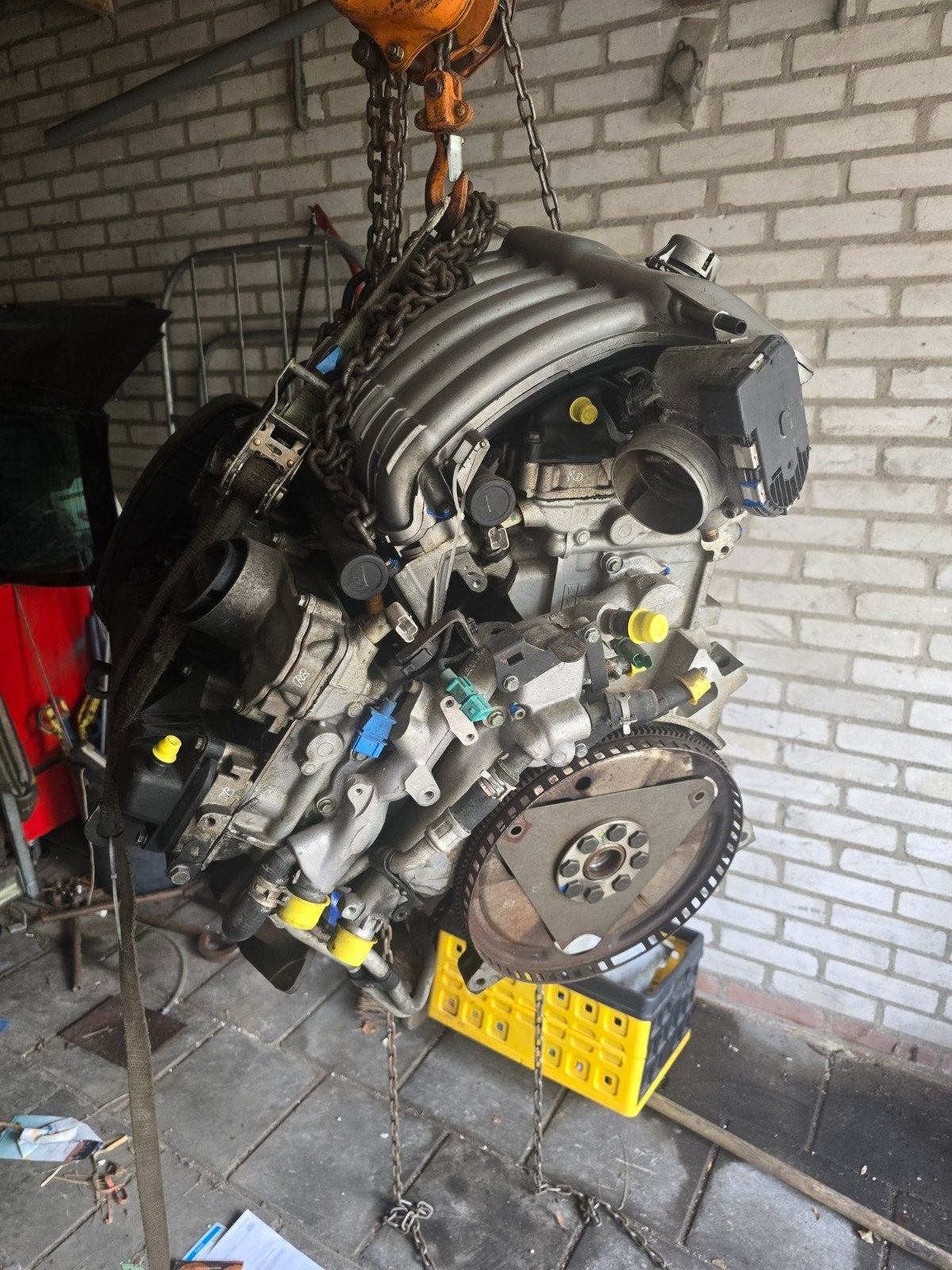 V6 xfv xfu motorblok uit een peugeot 407, Ophalen of Verzenden, Peugeot
