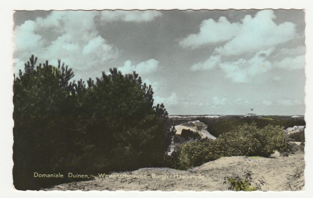 Westenschouwen Burgh Haamstede - Domaniale Duinen, Verzenden, 1960 tot 1980, Gelopen, Zeeland