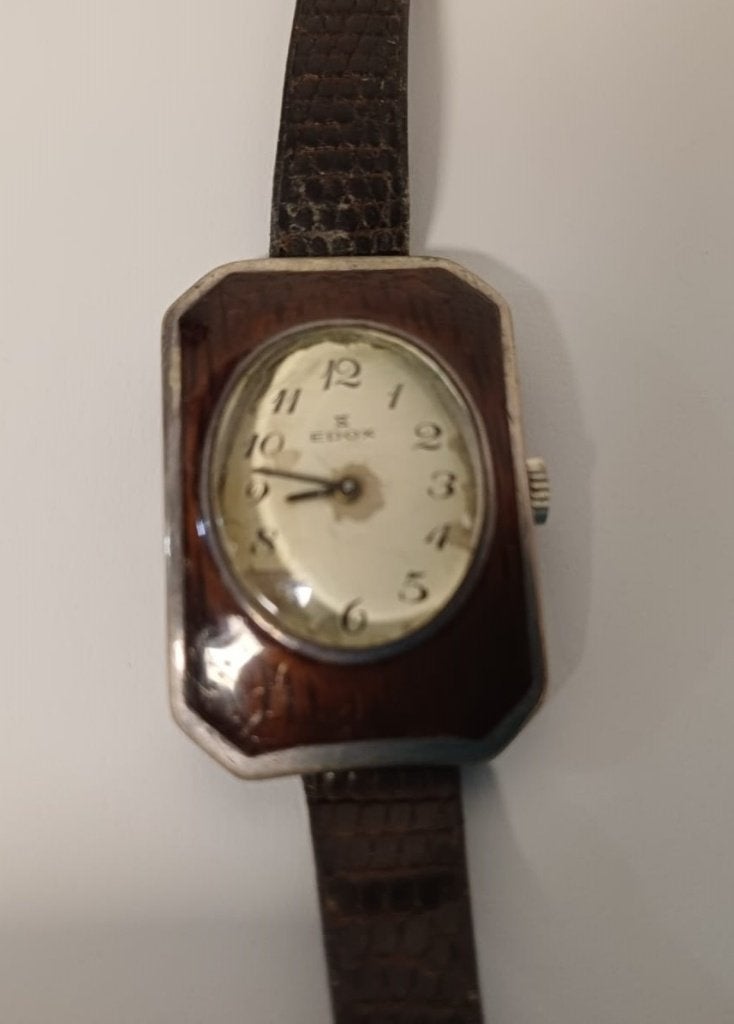 Edox dames horloge, Overige merken, Gebruikt, Polshorloge, Overige materialen