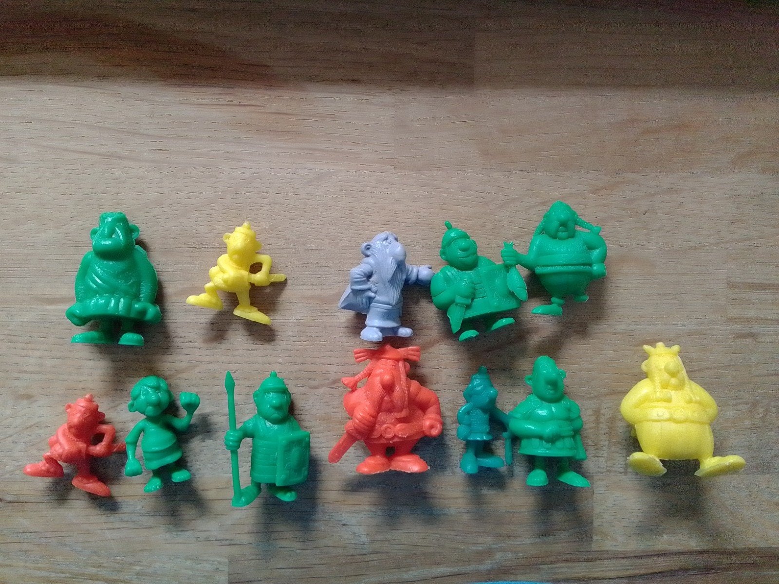Asterix & Obelix vintage jaren 70 micro mini figuren, Ophalen of Verzenden, Gebruikt