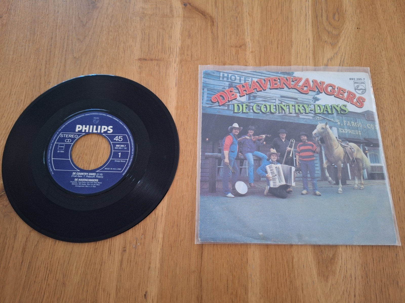 De Havenzangers - De Countrydans, Cd's en Dvd's, Vinyl | Nederlandstalig, Ophalen, Gebruikt, Overige formaten, Levenslied of Smartlap