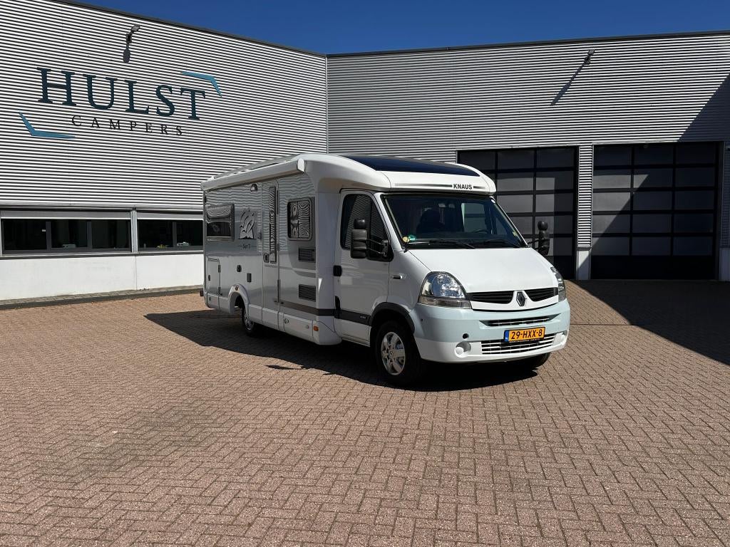Knaus Sun Ti 650 ME 2.5L 147 PK Enkele bedden, Luchtvering, Caravans en Kamperen, Airbags, Tot en met 2, 6 tot 7 meter, Bedrijf