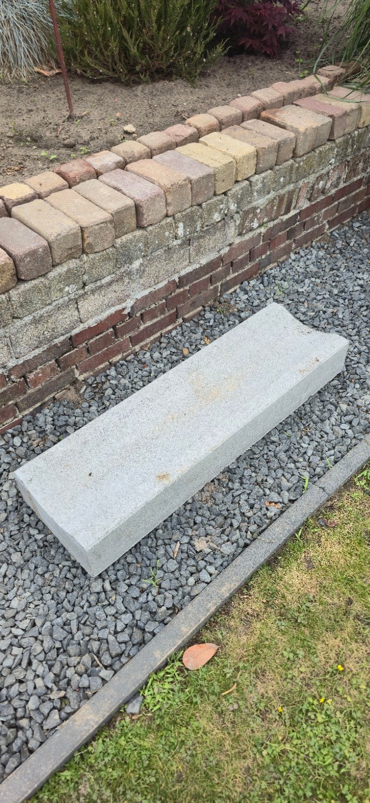 GRATIS! Molgoot 1 stuk beton 30x12x100cm, Tuin en Terras, Ophalen, Overige materialen, Overige typen, Nieuw