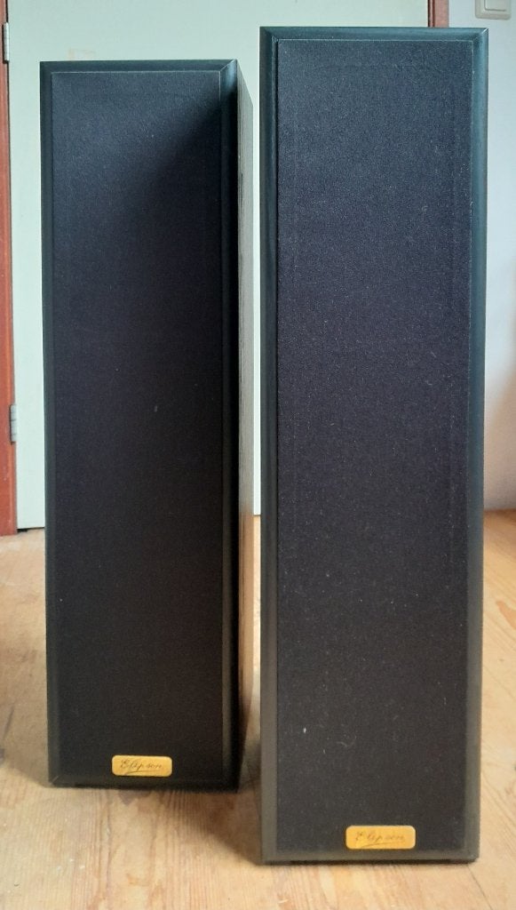Elipson IBIS 2B black - matching pair, Audio, Tv en Foto, Luidsprekers, Overige merken, Vloerstaande luidspreker, Gebruikt, Ophalen of Verzenden