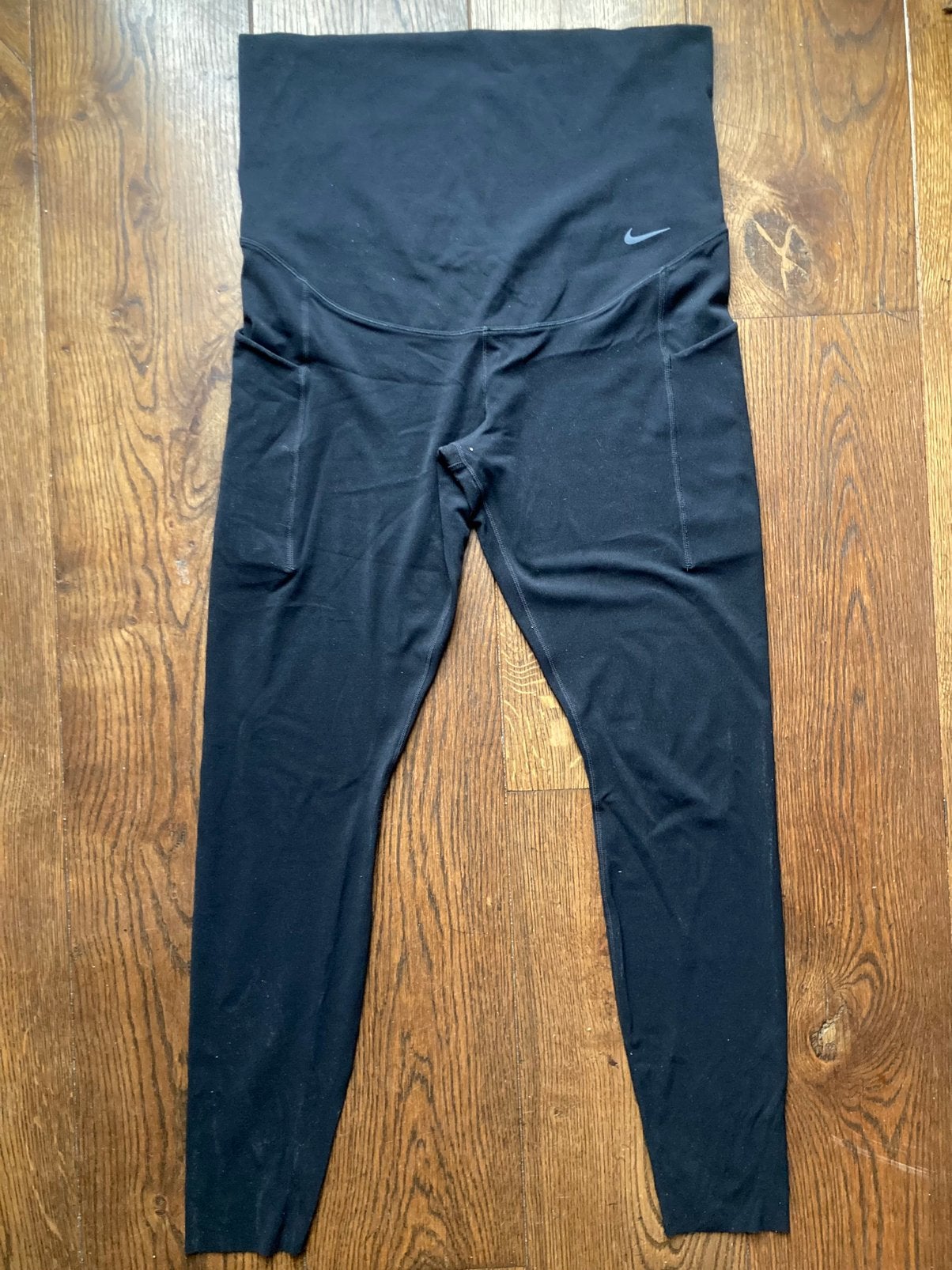 Nike zwangerschap sportlegging, Maat 38/40 (M), Zwart, Ophalen of Verzenden, Zo goed als nieuw