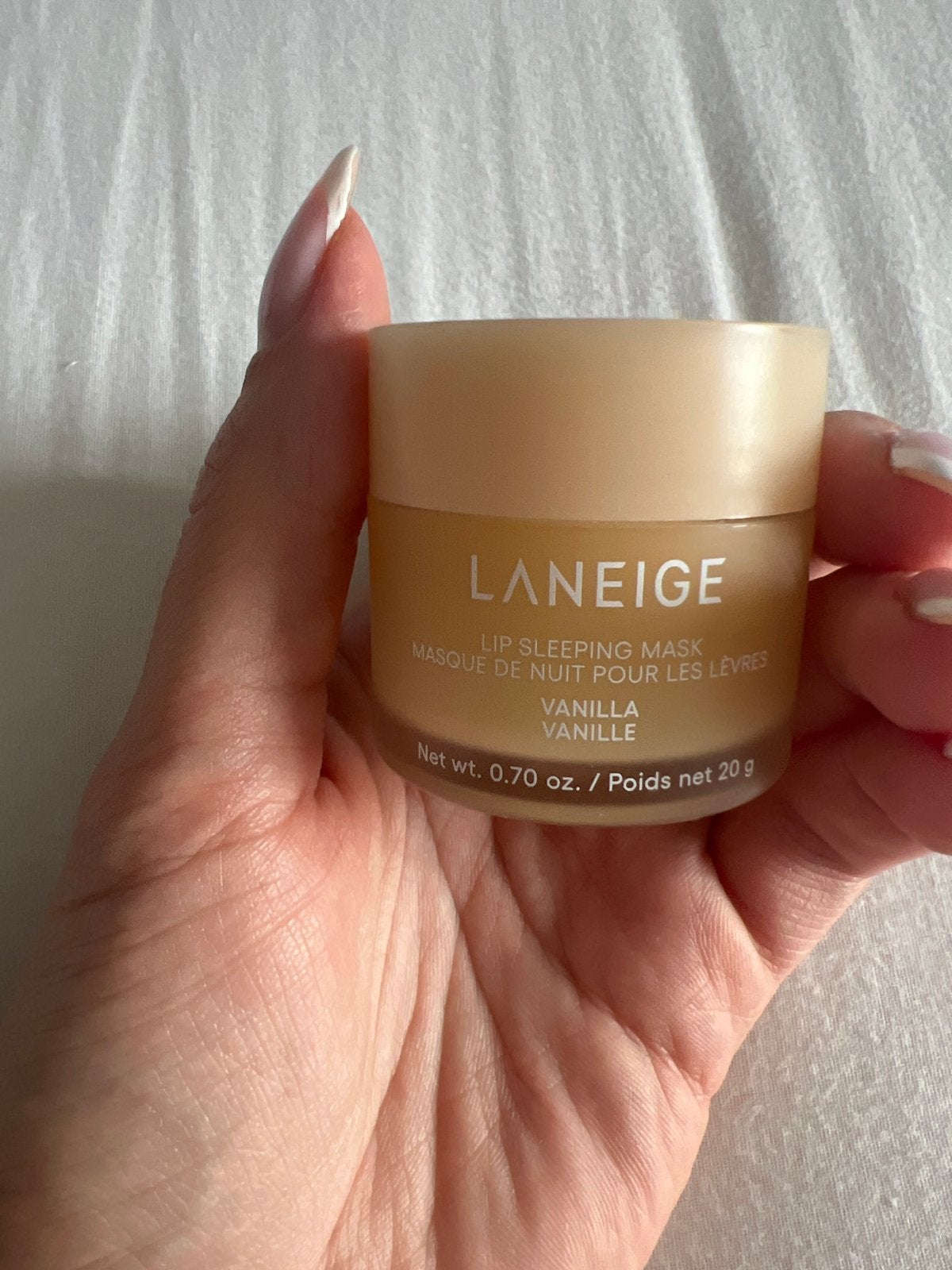 LANEIGE Lip Sleeping Mask Vanilla 20g nieuw!, Ophalen of Verzenden, Nieuw, Overige typen