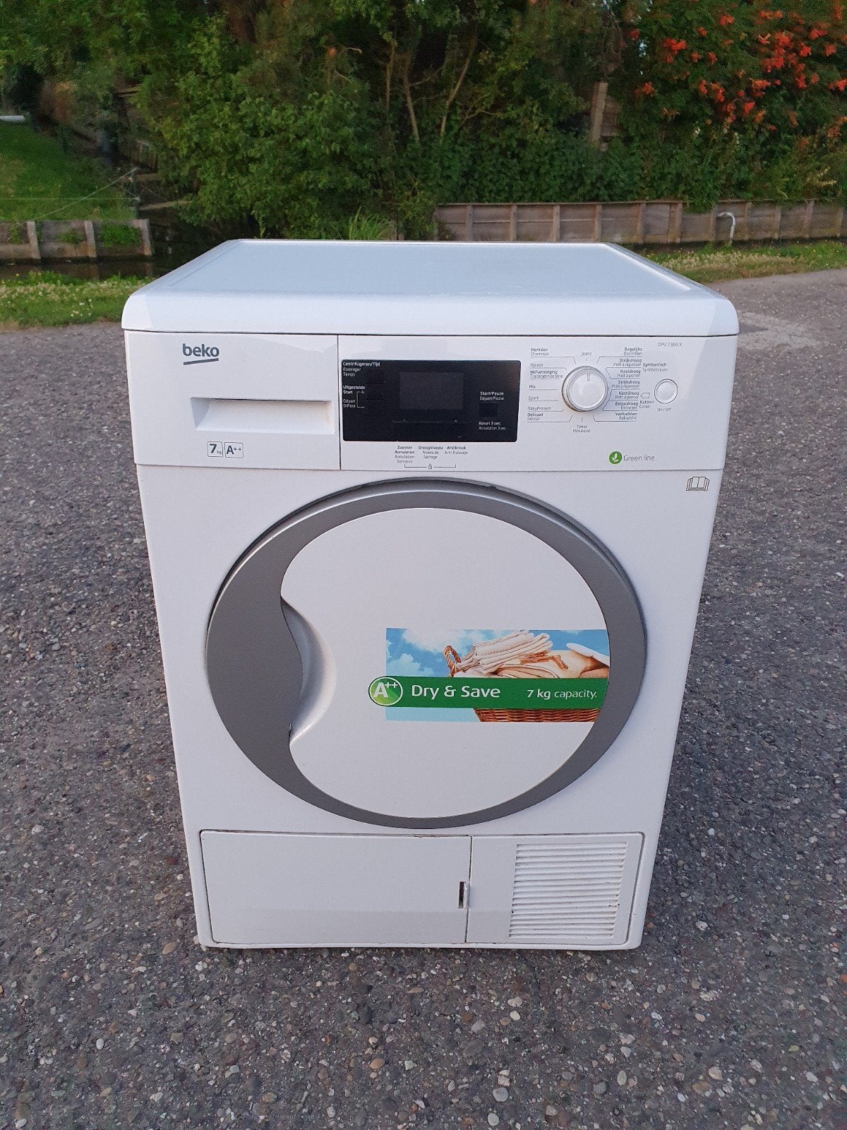 Beko warmtepomp condensdroger wasdroger Bezorging mogelijk, 6 tot 8 kg, Ophalen of Verzenden, Voorlader, Energieklasse A of zuiniger