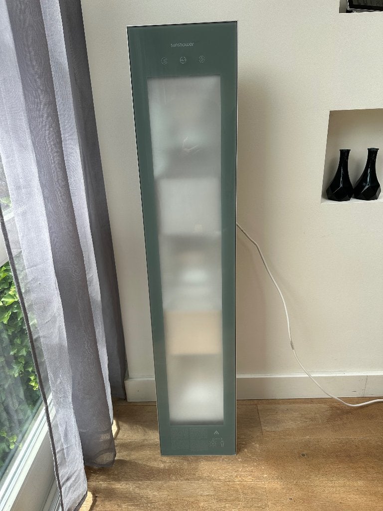 Sunshower Combi Grijs Infrarood & UV. Opbouw. Weinig uren., Ophalen, Gebruikt, Benen, Overige typen