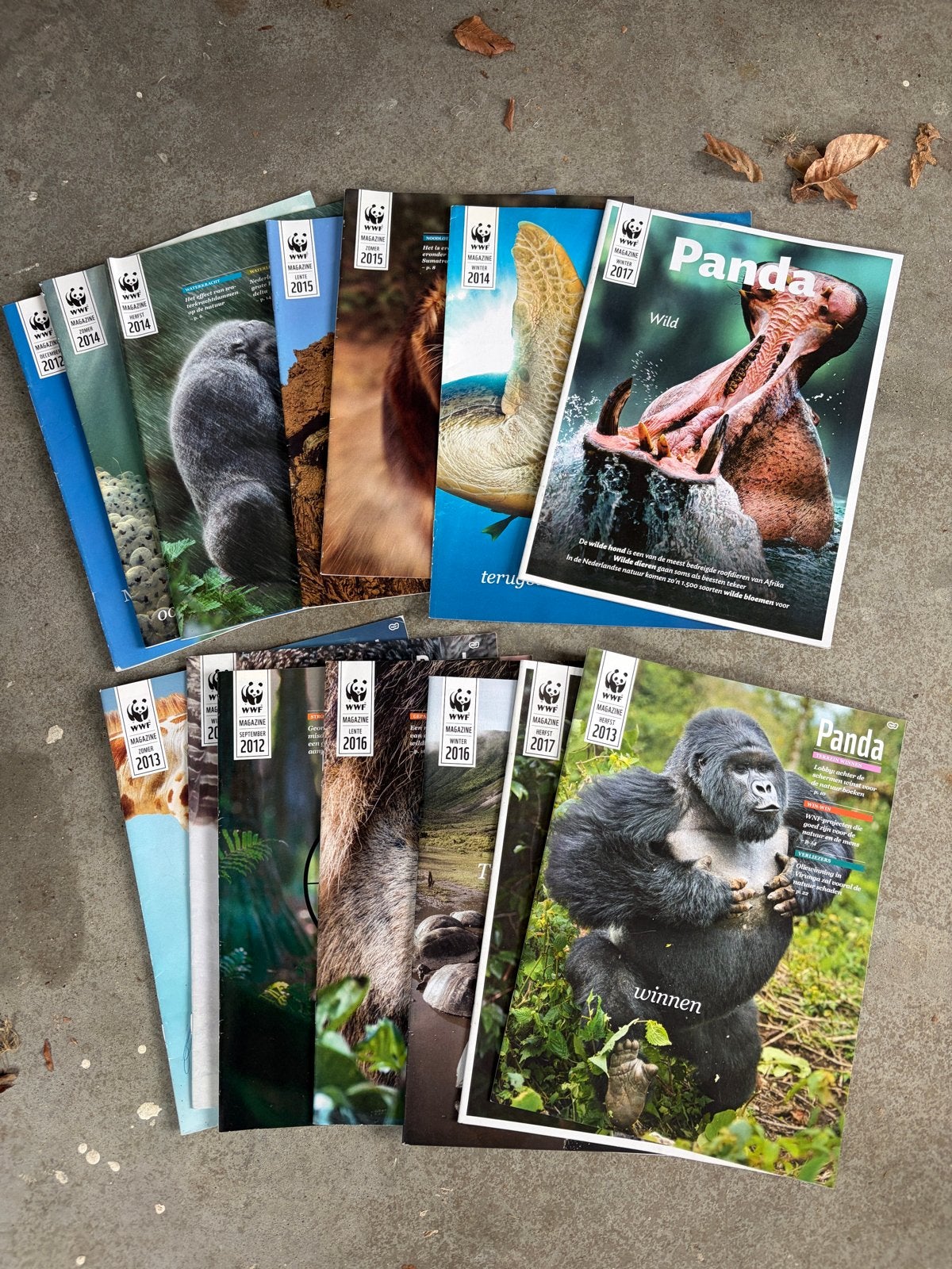 WWF Panda Magazine Collectie (2012-2017), Ophalen of Verzenden, Gelezen, Wetenschap en Natuur
