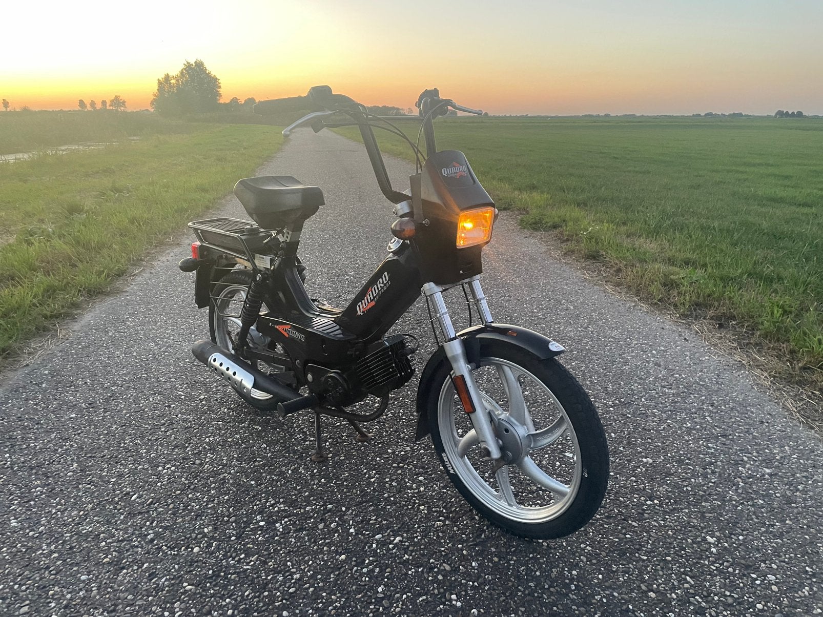 Tomos A3 Quadro E-Start 2015 Zeer mooi origineel, Fietsen en Brommers, Ophalen, Gebruikt, 2 versnellingen, Quadro