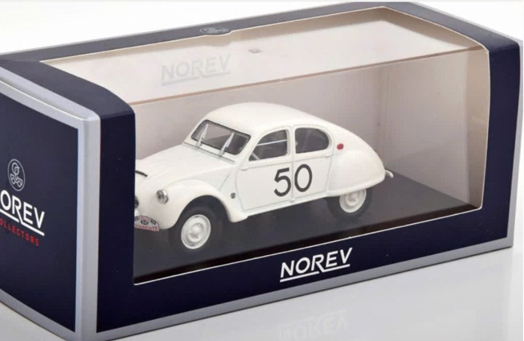 CITROEN 2CV DAGONET RALLYE CHARENTES '56 1/43 NOREV 15139, Verzenden, Nieuw, Auto, Norev