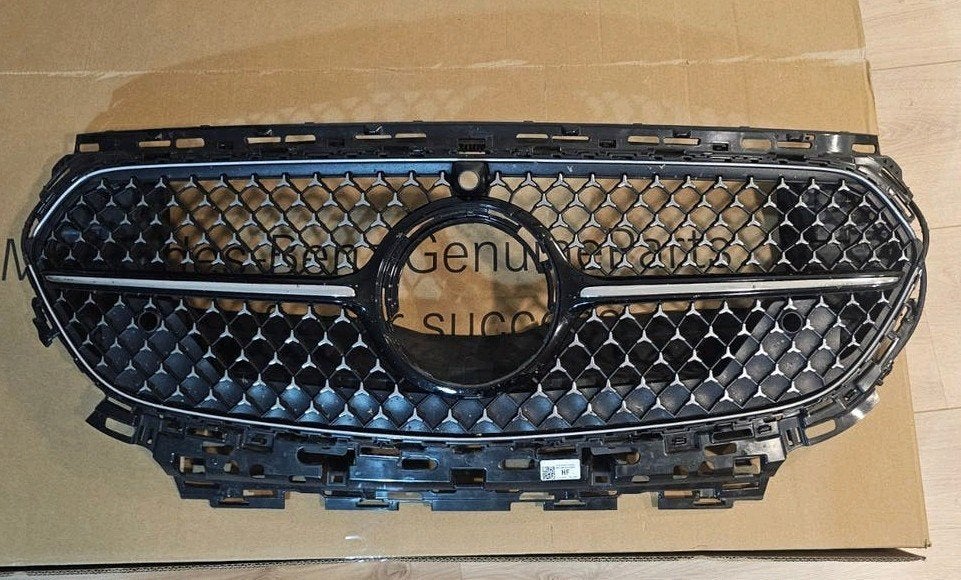 Mercedes E-Klasse AMG Diamond Grill. A2148804501, Gebruikt, Voor, Mercedes-Benz, Ophalen of Verzenden